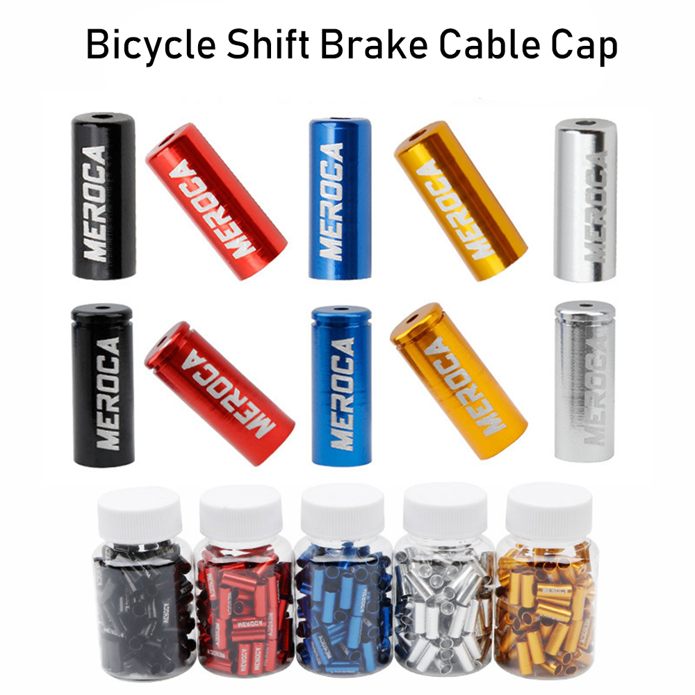 Wire Connector Cap - 自転車ケーブルエンドキャップ,10個,4mm, 5mm,アクセサリー,ダストカバー