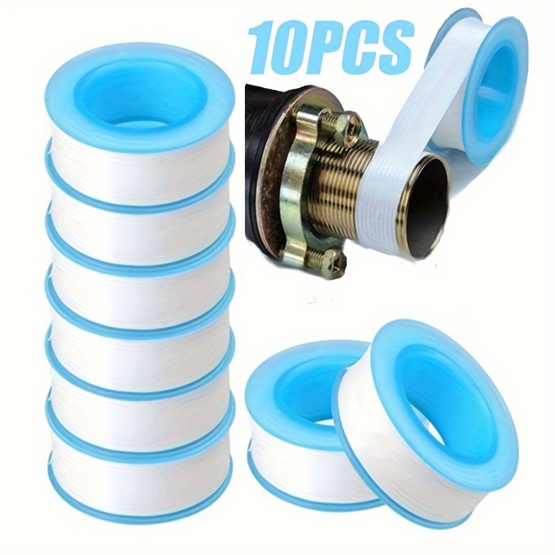 Plumbing Tape Ptfe - 3/6/10 個の水道管テープ、PTFE テープ、シーリングテープ、水道管テープ、水道管シーリングテープ