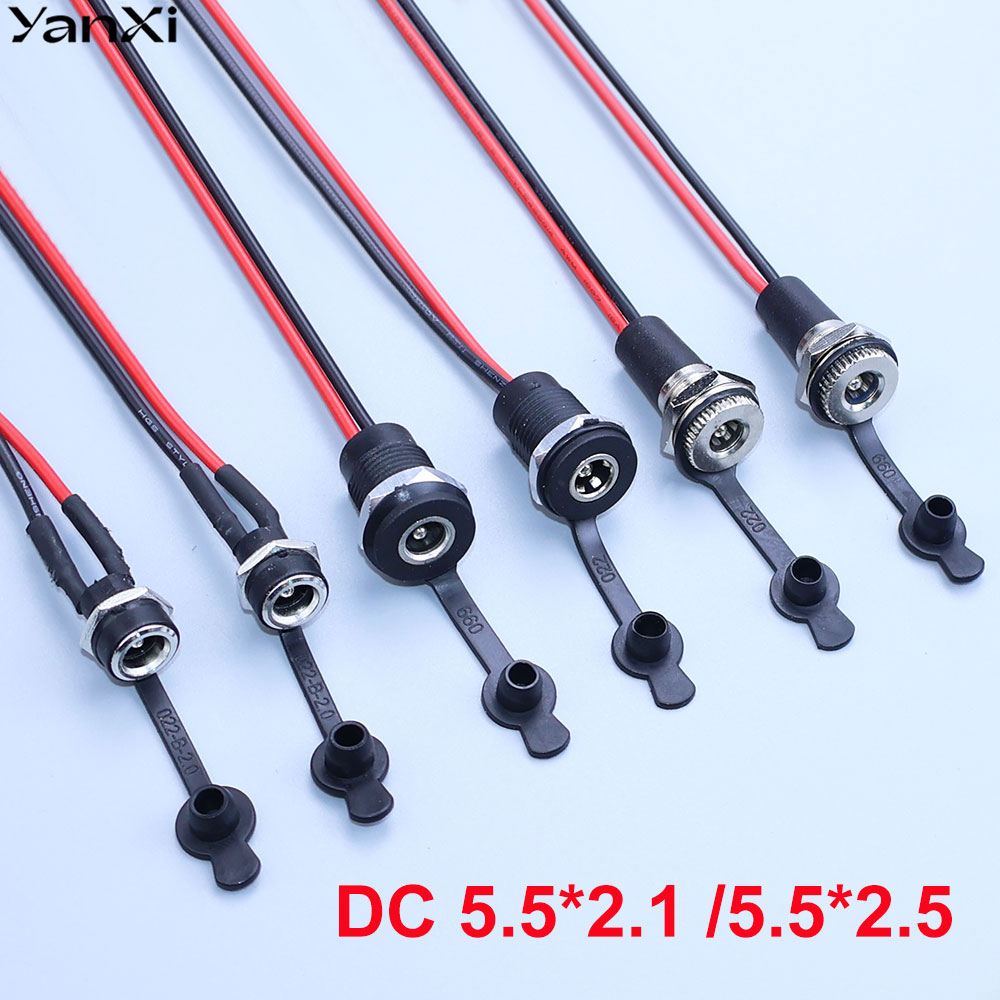 Wire Connector Cap - YanXi 5.5*2.1 ミリメートル/5.5*2.5 ミリメートル 18AWG DC