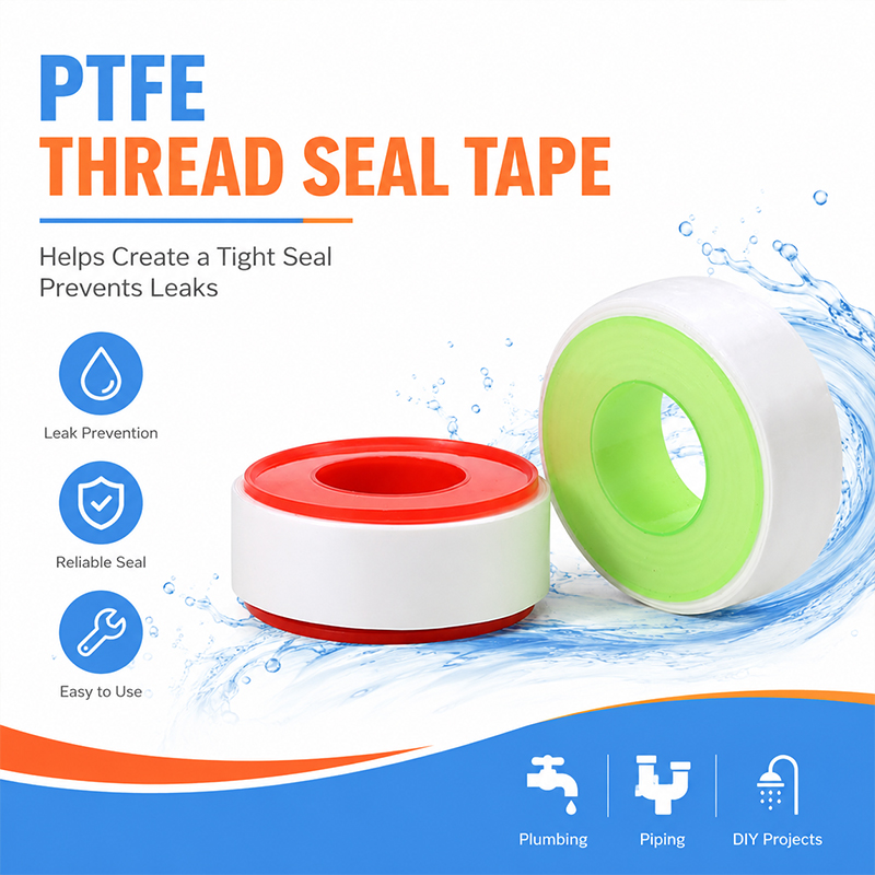 Plumbing Tape Ptfe - 5 個のプレミアムワイド長さ PTFE シールテープ防水漏れ防止テープ水道管ガスライン蛇口浴室継手用