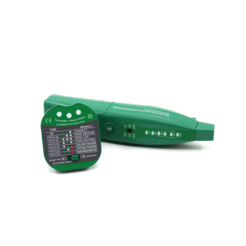 Circuit Breaker Finder - MS5902 自動多機能サーキットブレーカーファインダーヒューズソケットテスターアナログ受信機と懐中電灯米国/EU/英国プラグ