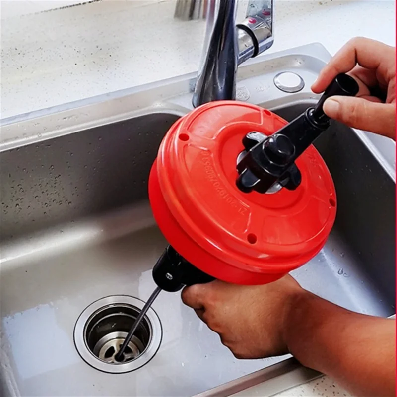 家庭用手動詰まり浚渫機排水オーガー配管スネーク排水詰まり除去 - Plumbing Snake Drain のレビューと価格