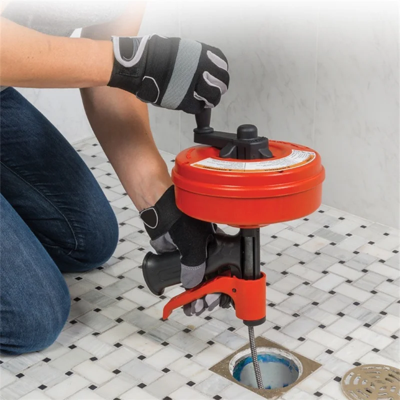家庭用手動詰まり浚渫機排水オーガー配管スネーク排水詰まり除去 - Plumbing Snake Drain のレビューと価格