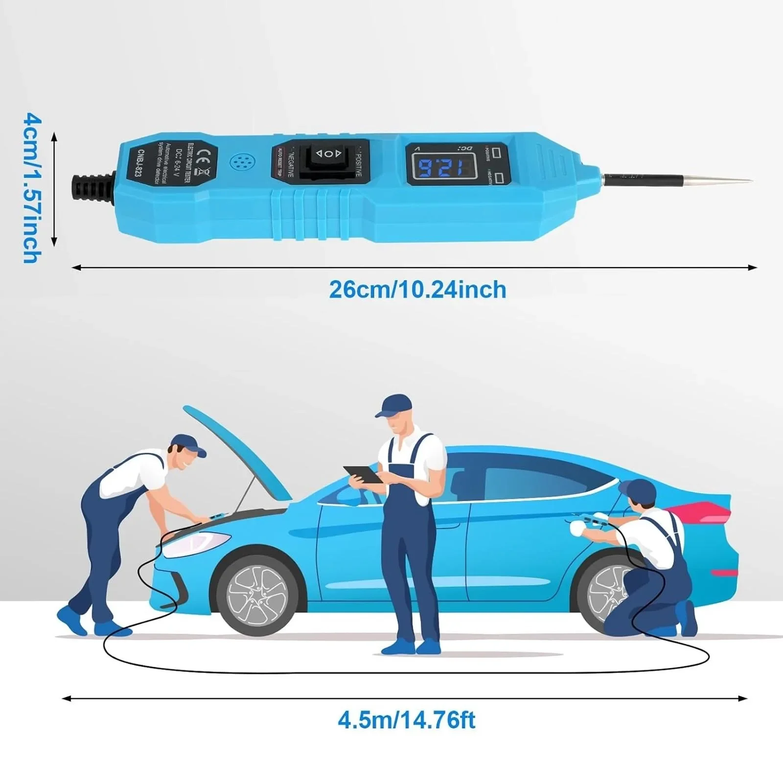 自動車診断ツール ショートオープン回路ファインダー ケーブル - Circuit Breaker Finder のレビューと価格