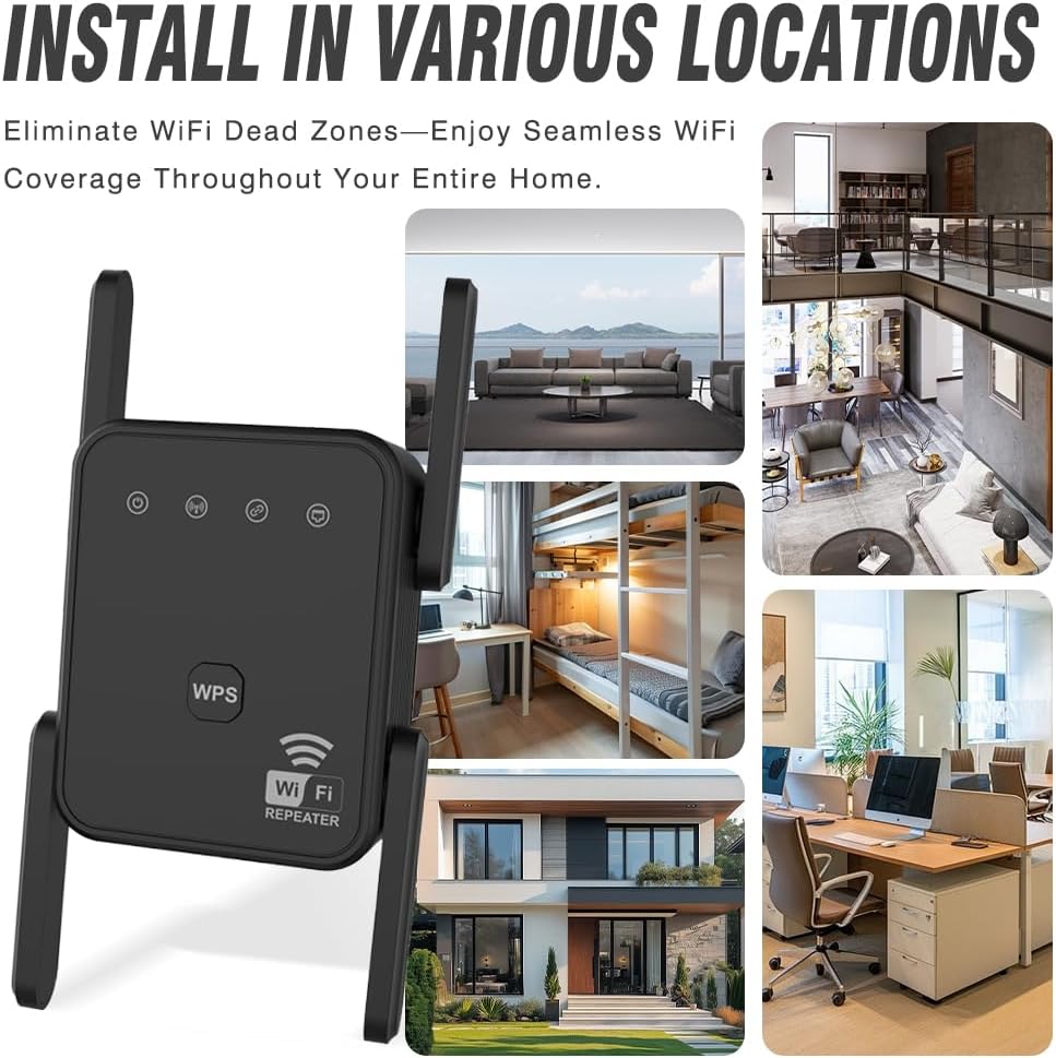 2026年新型WiFiリピーター 300Mbps 2.4GH - Home Improvement Hardware のレビューと価格