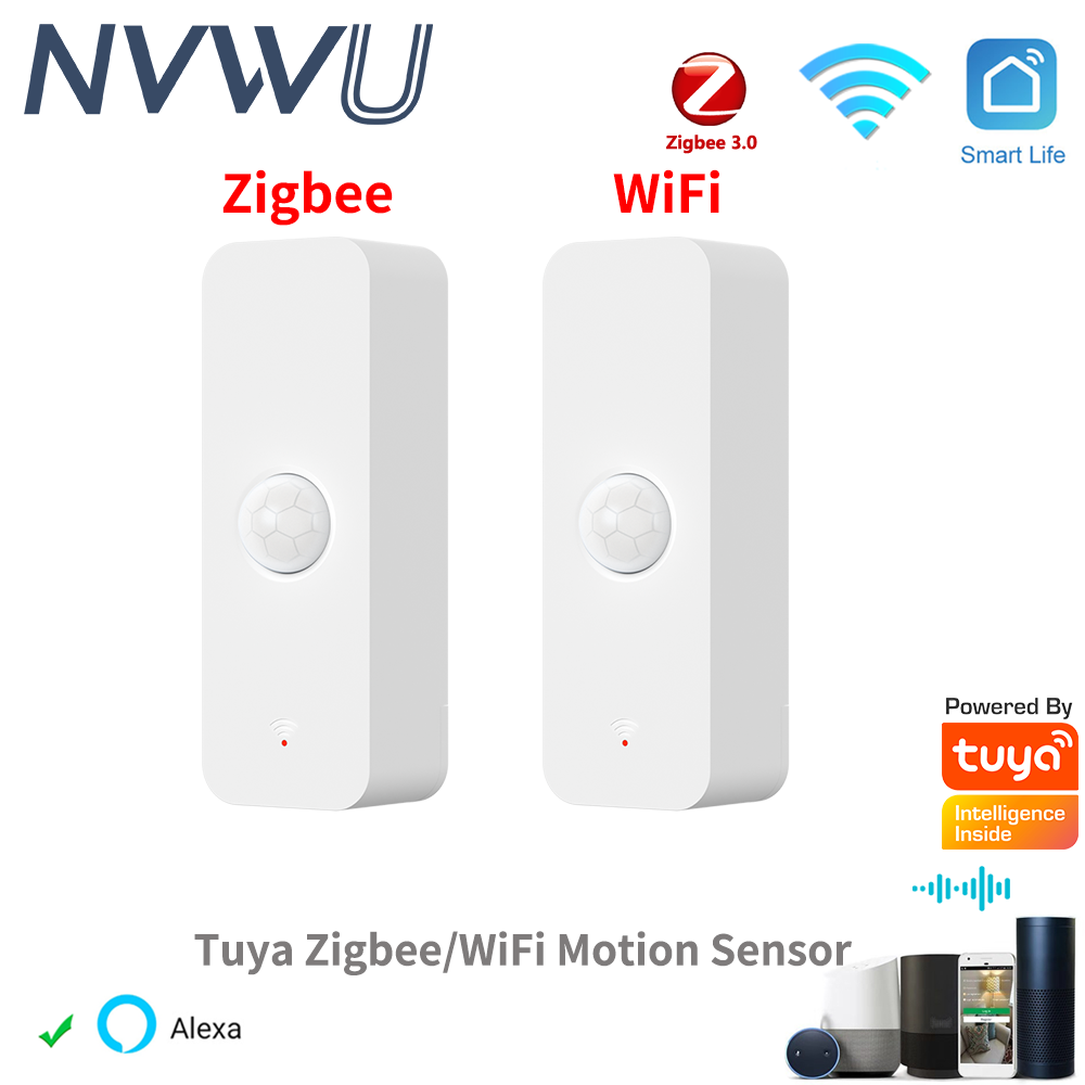 Tuya WiFi Zigbee PIR モーションセンサー - Home Improvement Hardware のレビューと価格