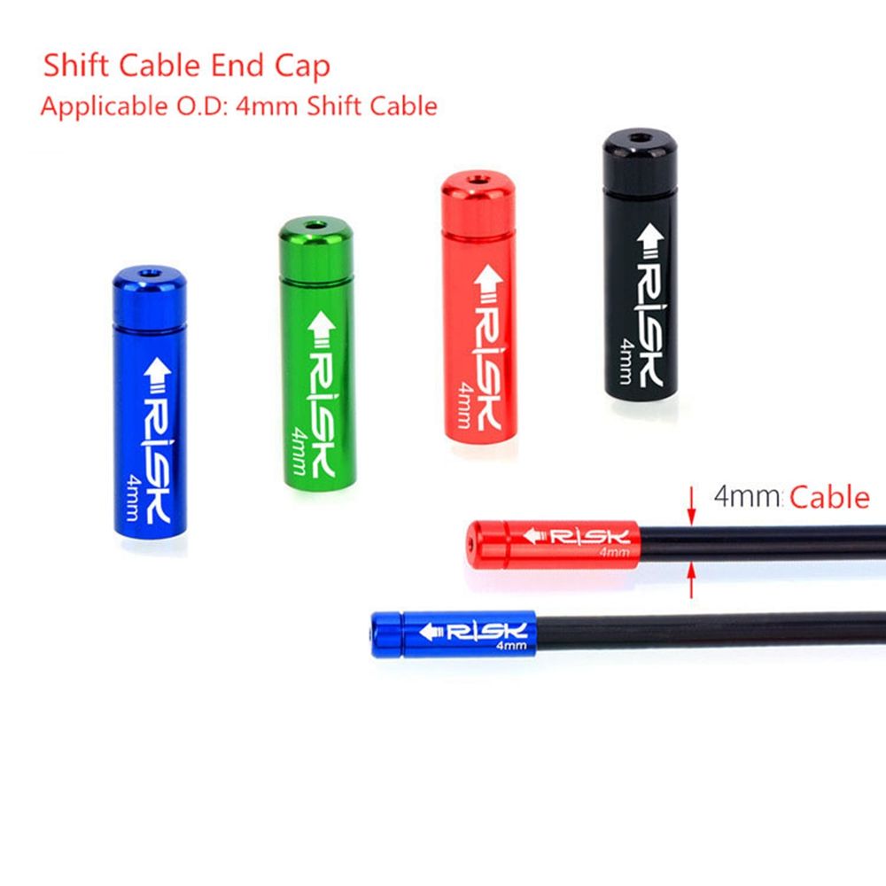 10 個バイク自転車アルミ合金 4 ミリメートル 5 ミリメ - Wire Connector Cap のレビューと価格