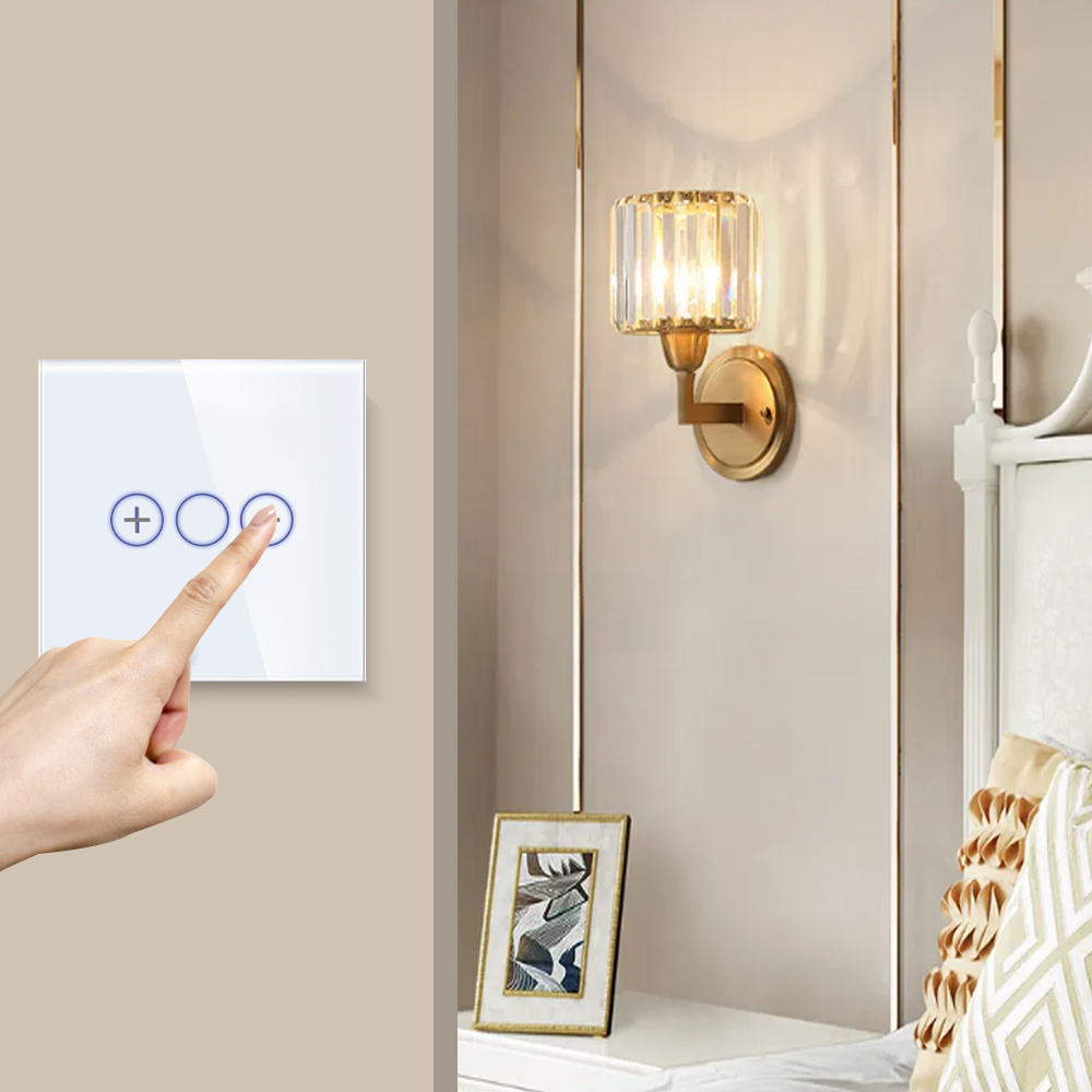 タウオア EU タッチディマースイッチ 4色 クリスタルガラ - Home Improvement Loan のレビューと価格