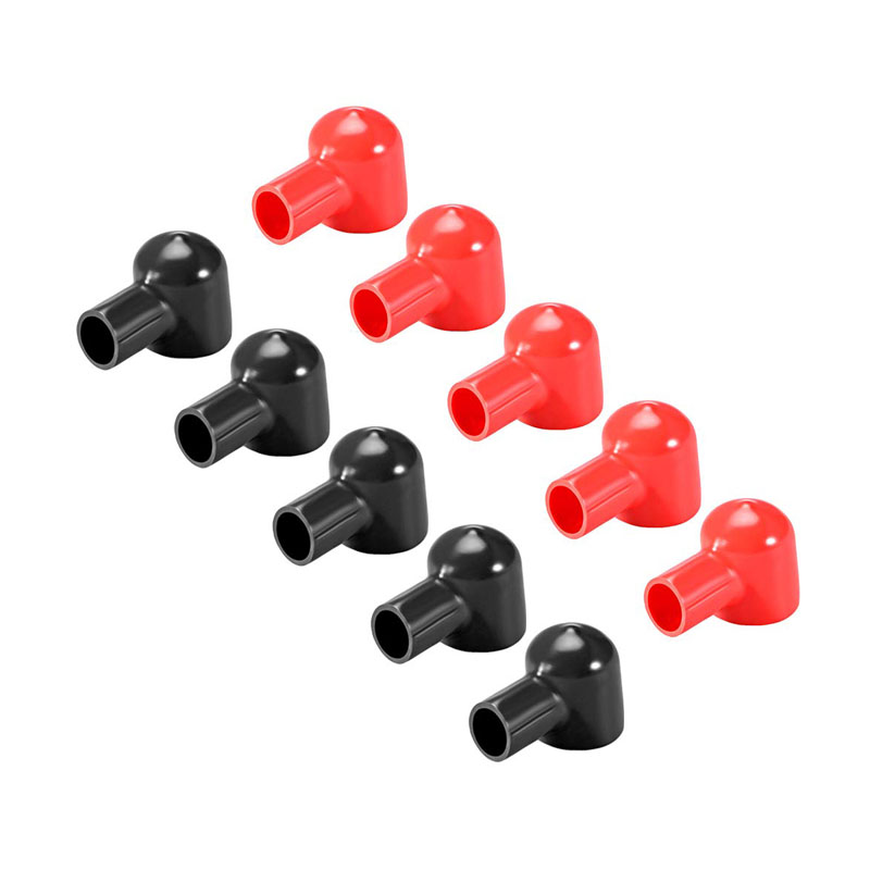 バッテリーターミナルブーツ 絶縁カバー 赤/黒 PVC ケー - Wire Connector Cap のレビューと価格