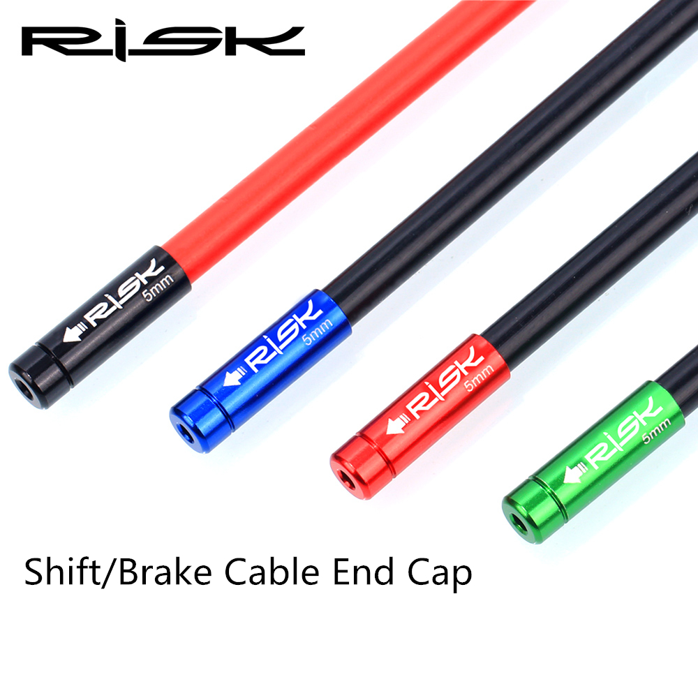 10個のアルミ合金バイクケーブルエンドキャップ、5mmブレー - Wire Connector Cap のレビューと価格