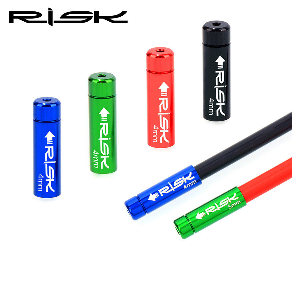 10個のアルミ合金バイクケーブルエンドキャップ、5mmブレー - Wire Connector Cap のレビューと価格