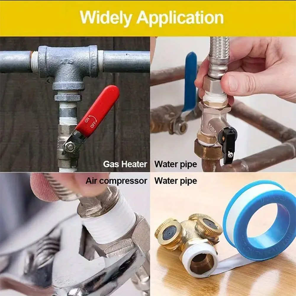 5 ロール/パック PTFE 配管用シールテープ オイルフリ - Plumbing Tape Ptfe のレビューと価格