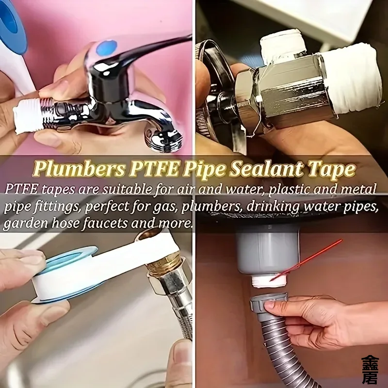 10 個シールテープ糸シール防水リークテープダクトテープ配管 - Plumbing Tape Ptfe のレビューと価格