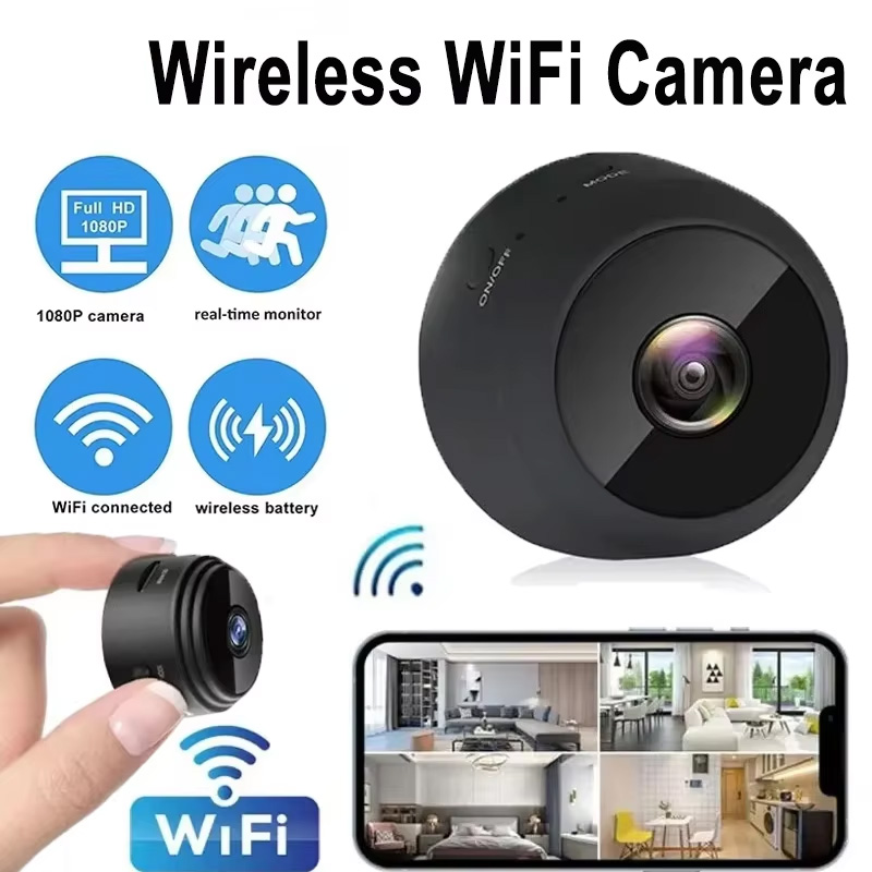 新しい A9 カメラ Wifi 1080p HD ワイヤレス - Home Improvement Hardware のレビューと価格