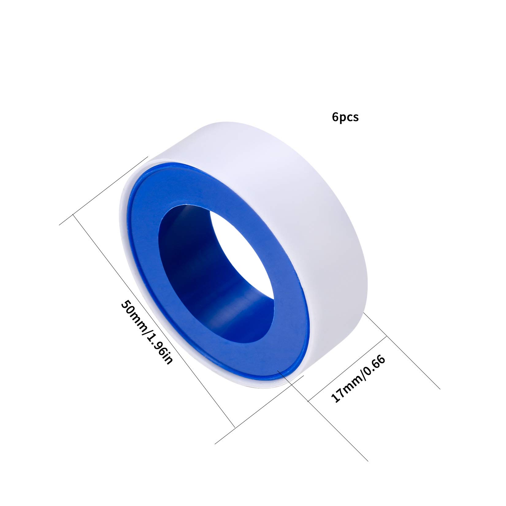 Xiaomoyu PTFE テープ 12 ロール - 耐熱、 - Plumbing Tape Ptfe のレビューと価格