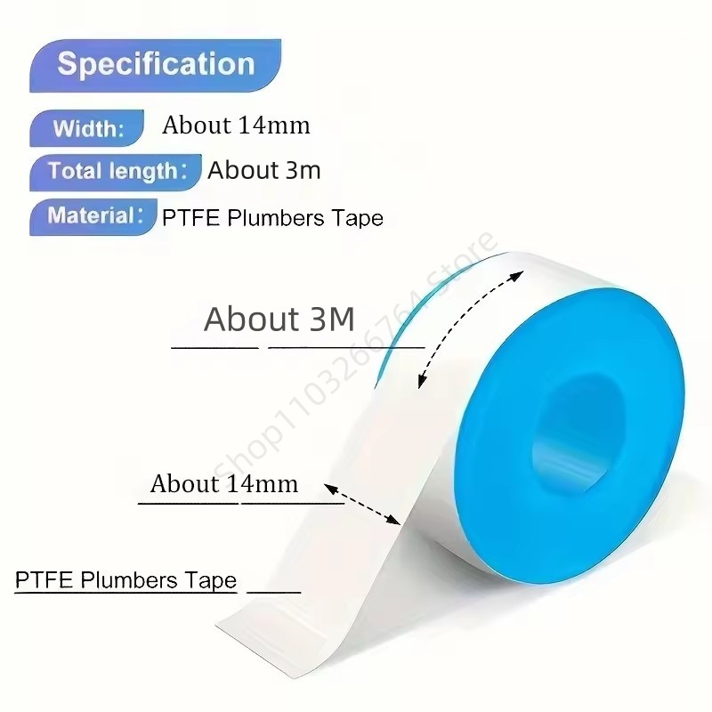 1/5/10 個 PTFE 水道管テープ オイルフリーシール - Plumbing Tape Ptfe のレビューと価格