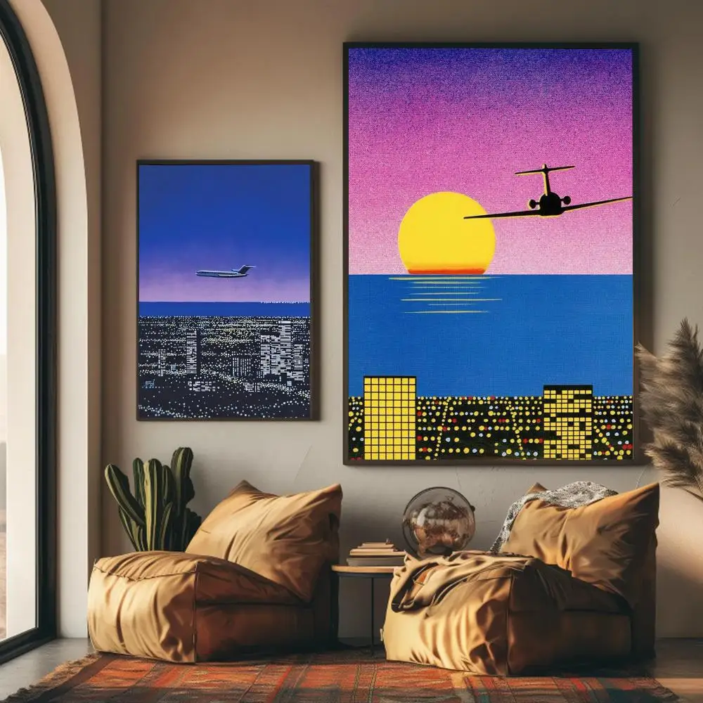 1pc フレームレス H-hiroshi Nagai アート - Wall Texture Spray のレビューと価格