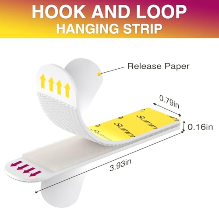 絵画吊り下げ用ストリップ ヘビーデューティーXL 18ペア/ - Picture Hanging Strip のレビューと価格