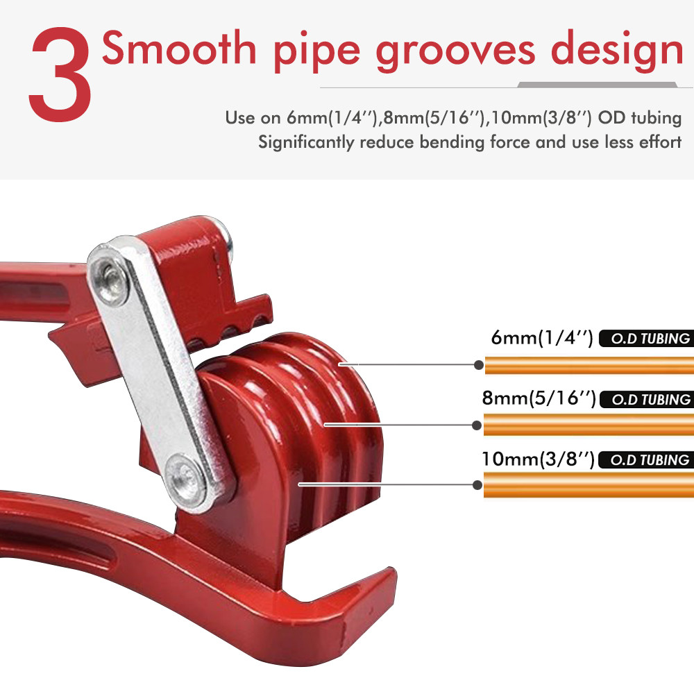 3-in-1 パイプベンダーツール、90-180度チューブ曲 - Home Improvement Youtube のレビューと価格