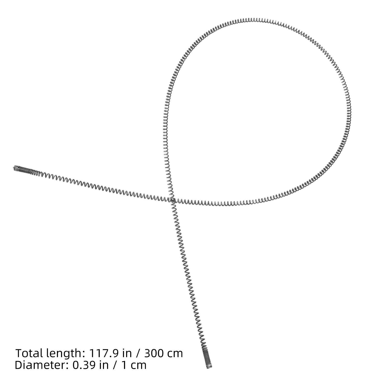 1セットのスプリングパイプ浚渫ツール、9.84フィートのフレ - Plumbing Snake Drain のレビューと価格