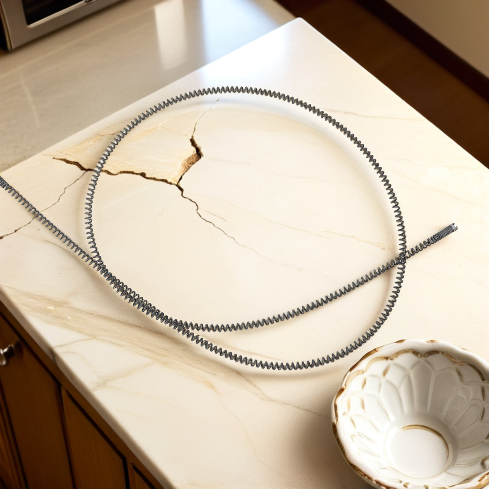 1セットのスプリングパイプ浚渫ツール、9.84フィートのフレ - Plumbing Snake Drain のレビューと価格