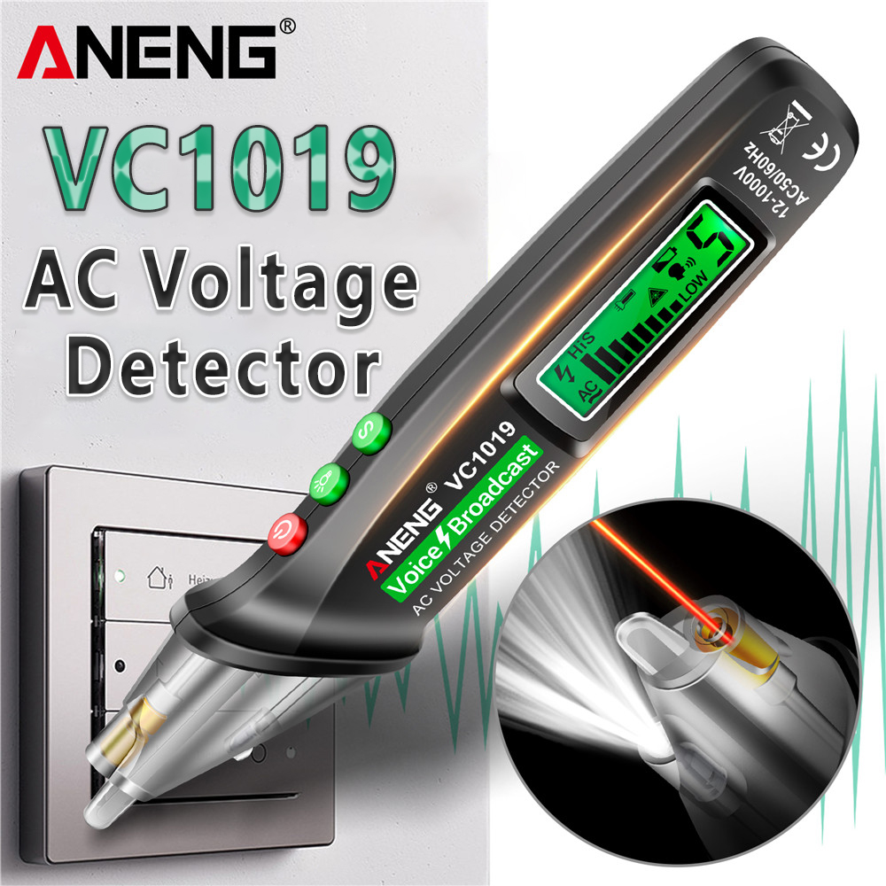 ANENG VC1019 回路ブレーカー探知機 音声放送と赤 - Circuit Breaker Finder のレビューと価格
