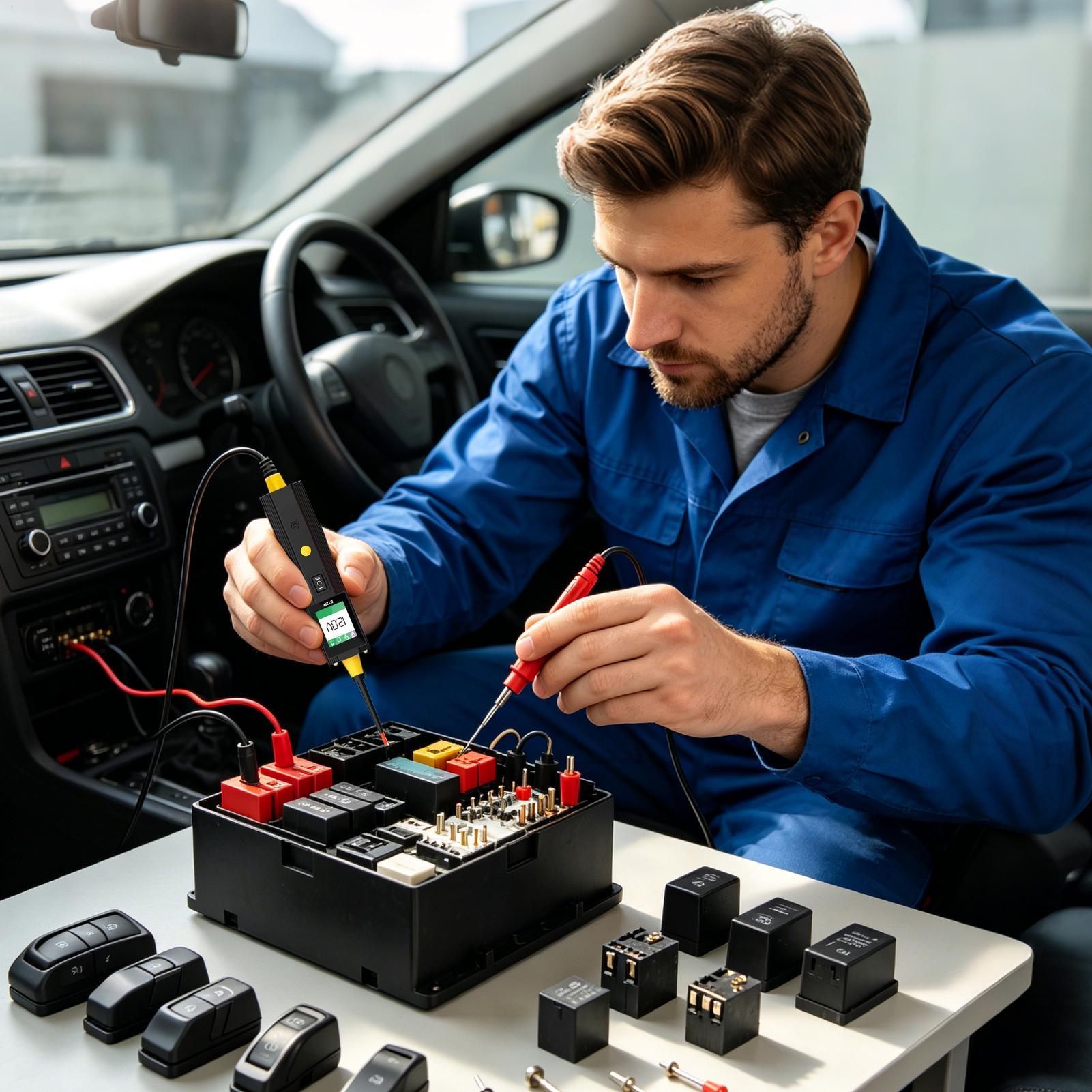 電源回路プローブテスター ライト付き 非接触LCDディスプレ - Circuit Breaker Finder のレビューと価格