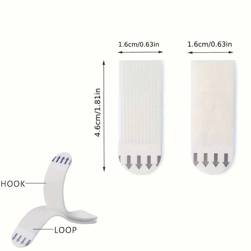 取り外し可能な残留物なしフックループテープ、自己粘着式、簡単 - Picture Hanging Strip のレビューと価格