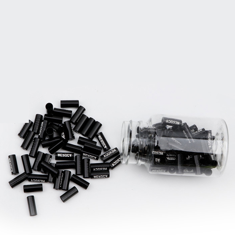自転車ケーブルエンドキャップ,10個,4mm, 5mm,アク - Wire Connector Cap のレビューと価格