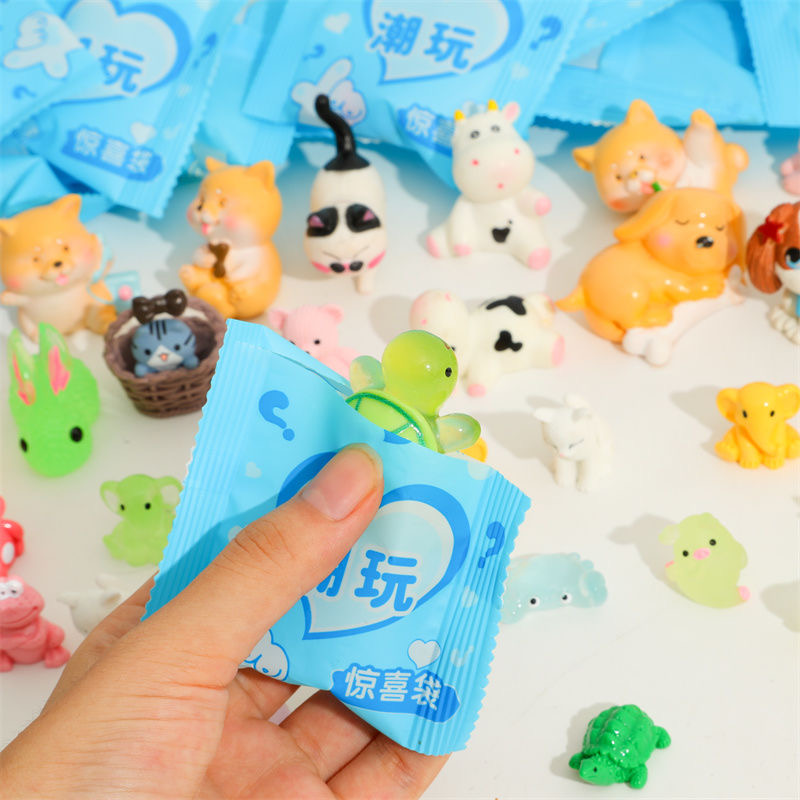 40 ピース/セットランダム漫画ブラインドボックス象動物ミニ - Home Improvement Hardware のレビューと価格
