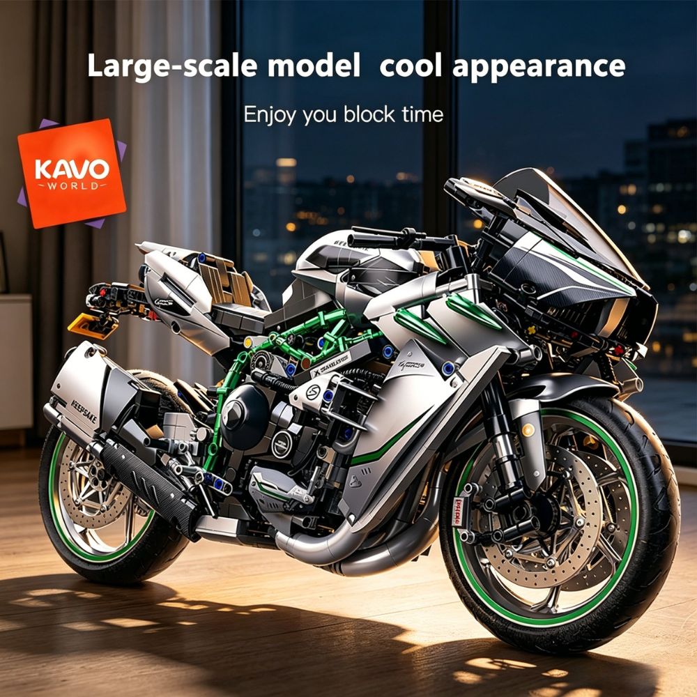 KAVOWORLD 1:5 クラシック機関車バイク組み立てブ - Home Improvement Expo のレビューと価格