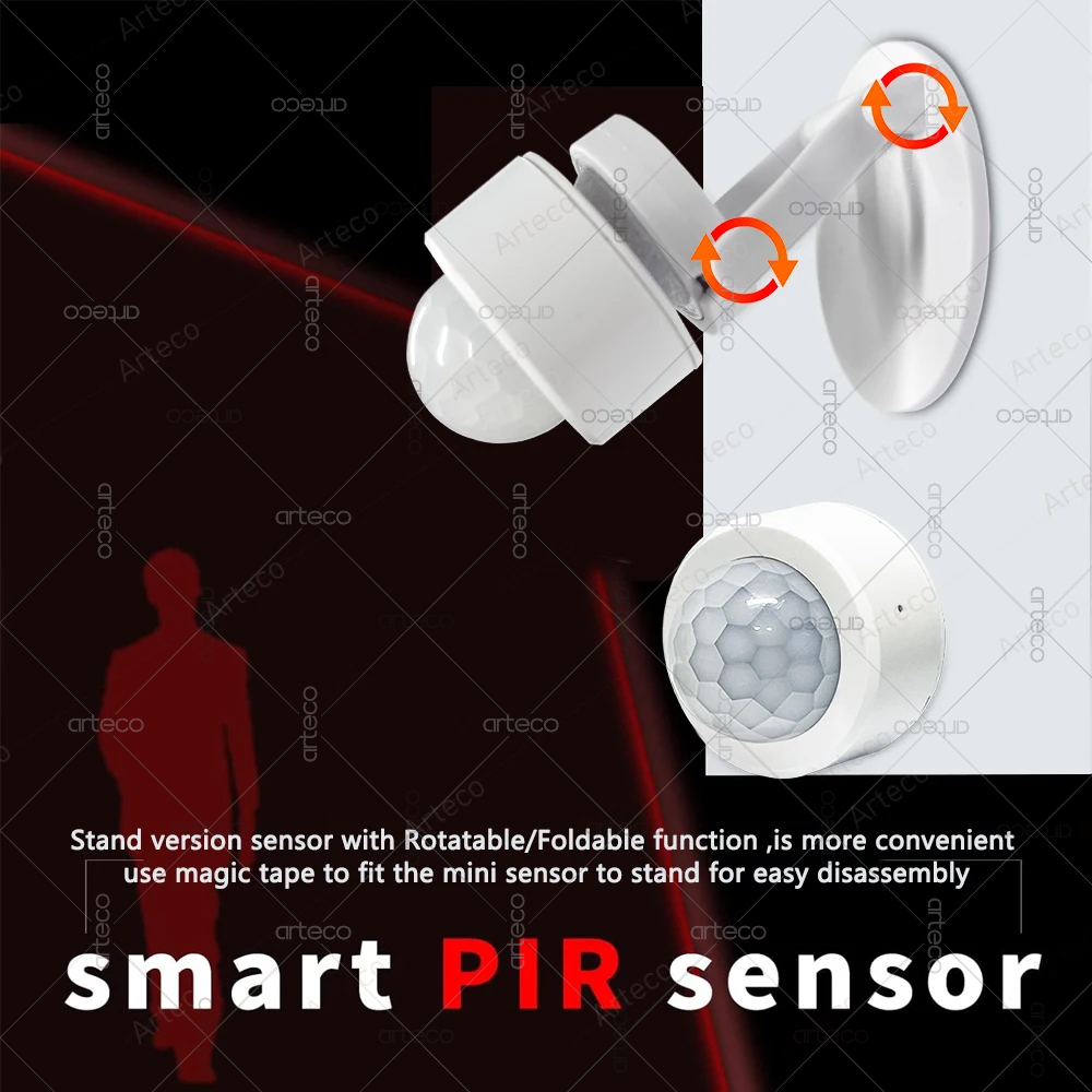 Zigbee 3.0 ミニ PIR モーションセンサー人体赤 - Home Improvement Hardware のレビューと価格
