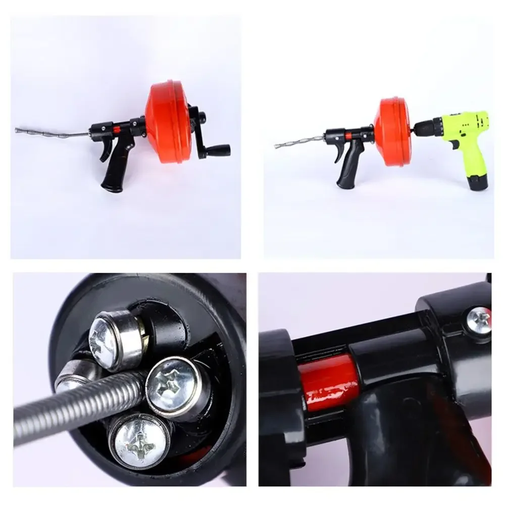 プロ仕様の排水管清掃用オーガー、フレキシブル配管用、長さ5～ - Plumbing Snake Drain のレビューと価格