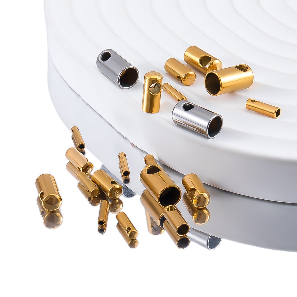 20個入り 色褪せないステンレス製エンドビーズキャップコネク - Wire Connector Cap のレビューと価格