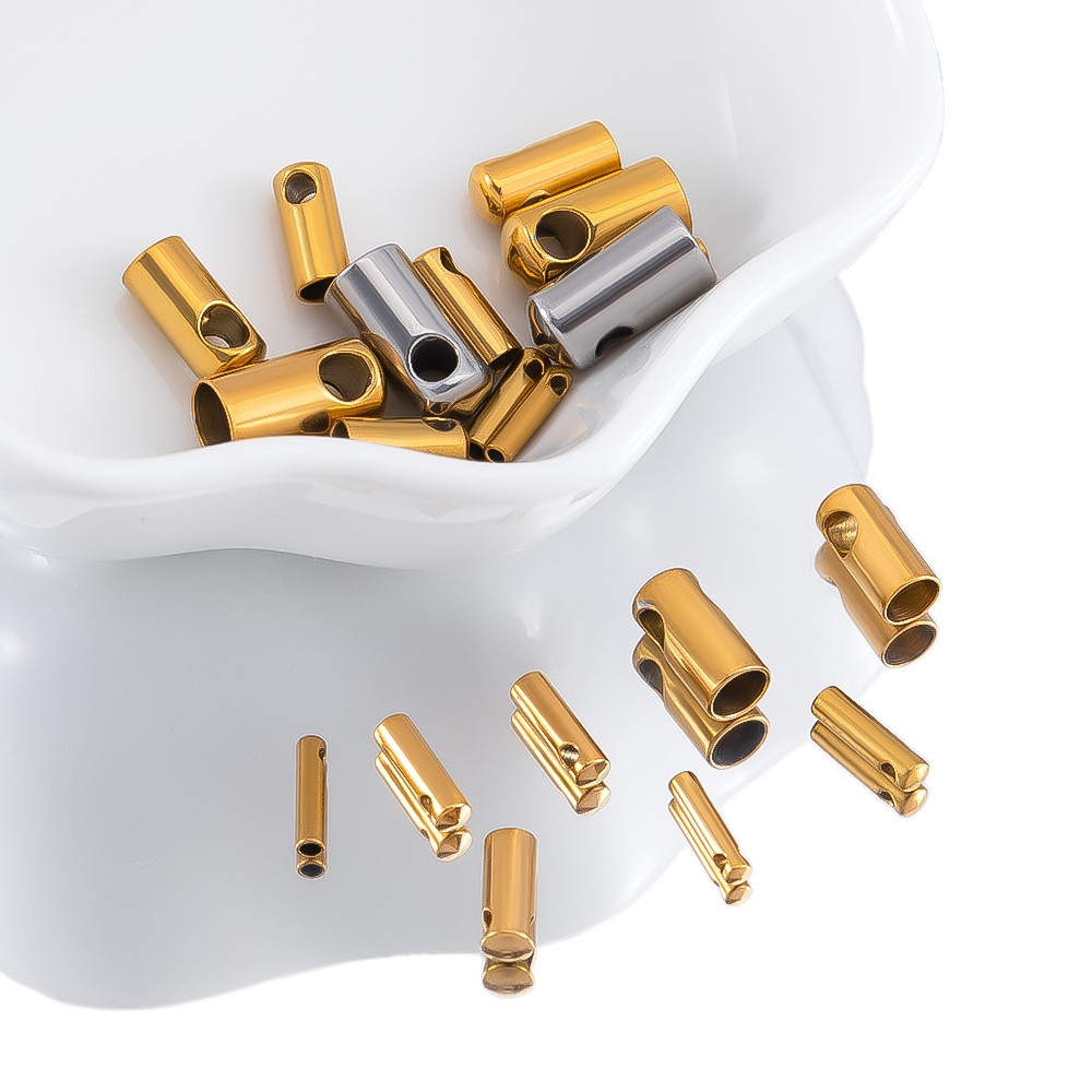 20個入り 色褪せないステンレス製エンドビーズキャップコネク - Wire Connector Cap のレビューと価格