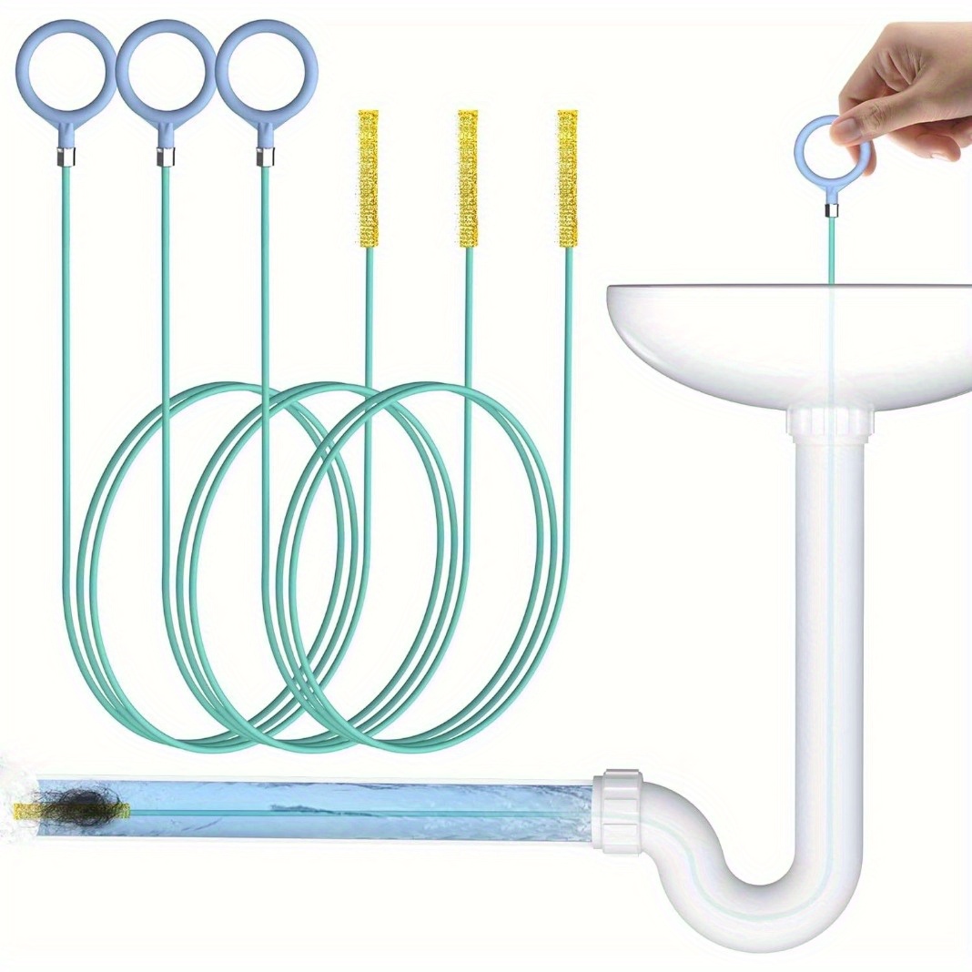 排水口の詰まり除去ツール、ナイロンコーティングされた金属製の - Plumbing Snake Drain のレビューと価格
