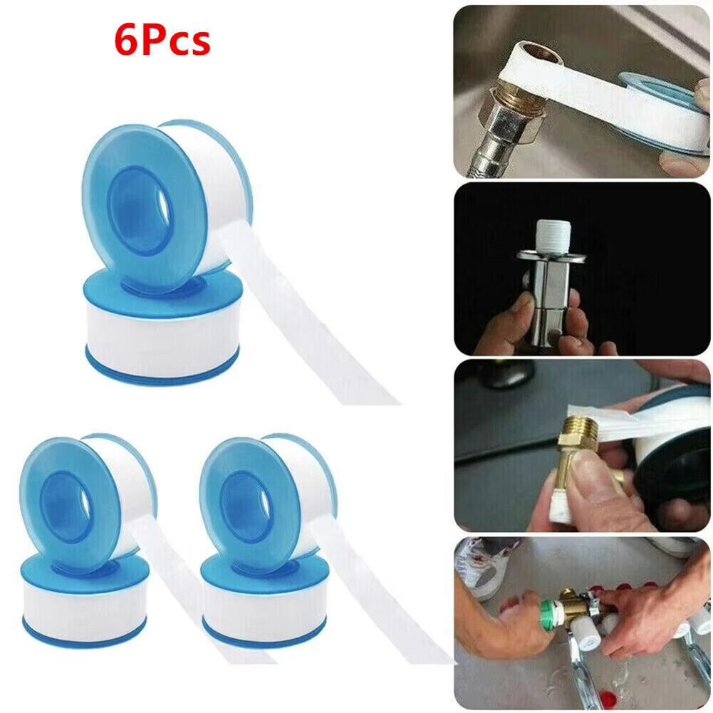 6 個 PTFE 白ネジシールテープ粘着配管工シールテープ継 - Plumbing Tape Ptfe のレビューと価格
