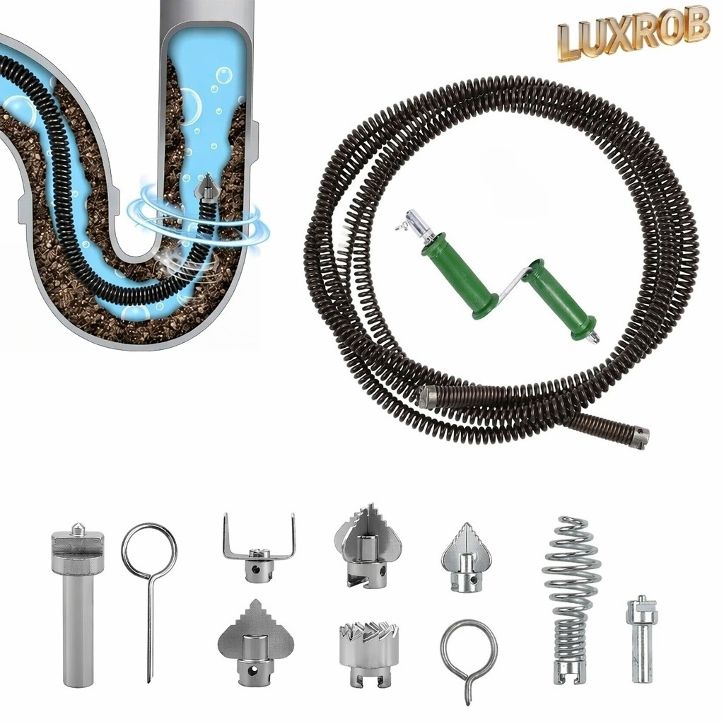 配管用スネークドレンオーガー、排水管クリーナー、スプリングパ - Plumbing Snake Drain のレビューと価格