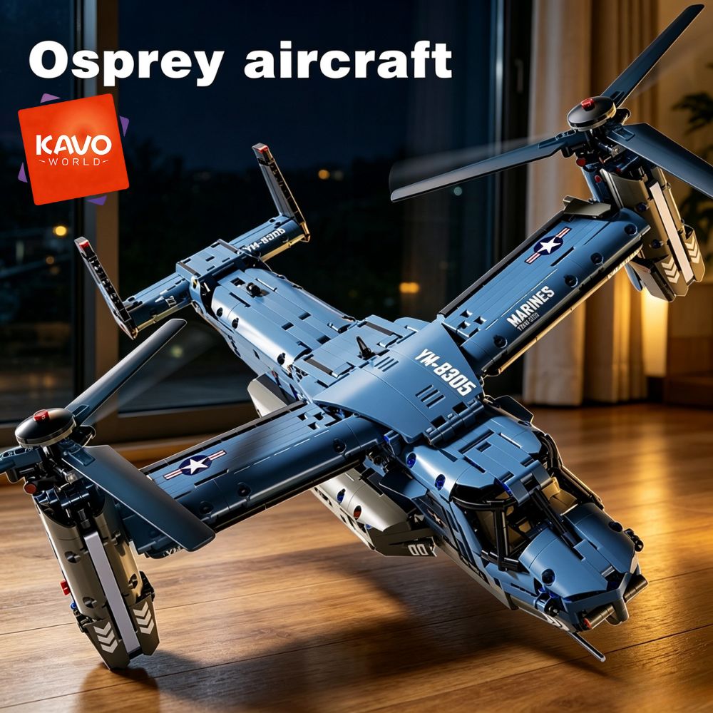 KAVOWORLD 1486ピース V-22 オスプレイ チ - Home Improvement Expo のレビューと価格