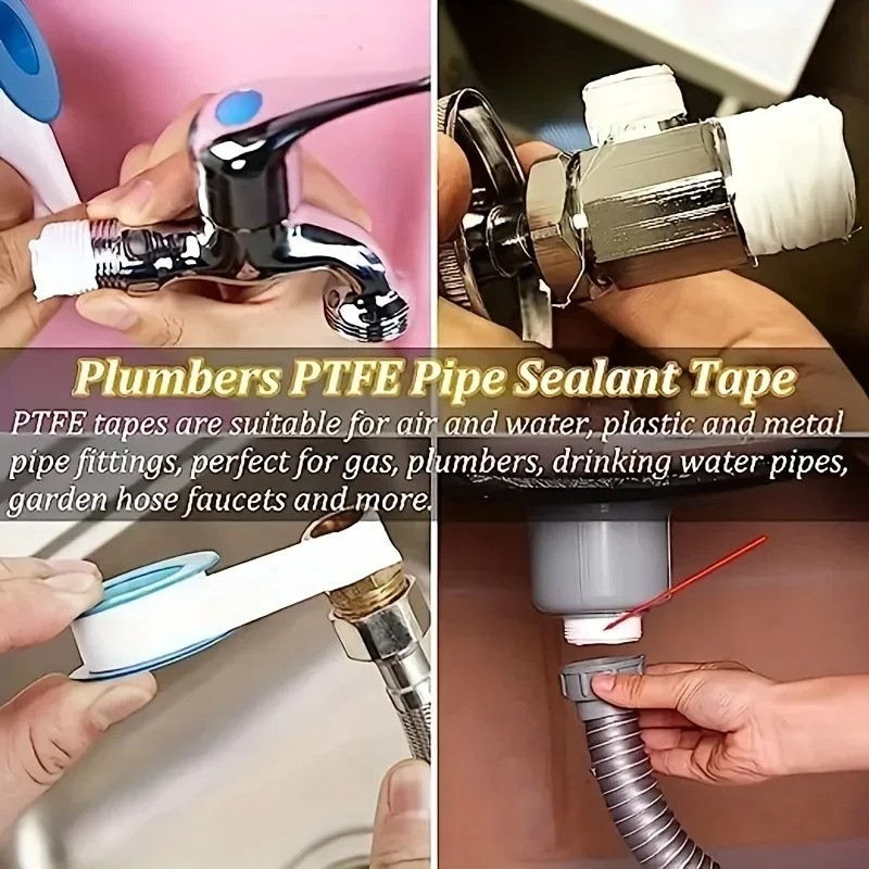 1-20pc 蛇口シーリングテープ 漏れ防止防水配管ダクトテ - Plumbing Tape Ptfe のレビューと価格